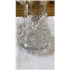Image 3 : SHANON CRYSTAL VASE AND PINWHEEL PITCHER