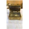 Image 3 : SMALL BRASS TRUNK 6 INCHES WIDE, 4 INCHES TALL, 4 INCHES DEEP