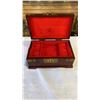 Image 3 : ROSEWOOD EASTERN JEWELLERY BOX W/ BRASS FITTINGS