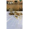 Image 1 : WEST GERMAN DOME CLOCK AND VINTAGE LOOK PHONE