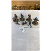 Image 1 : VINTAGE PEWTER CLOWN FIGURES