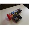 Image 1 : LONGBAR FISHING REEL AND CONTAINER OF FISHING LURES, ETC