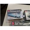 Image 2 : 3 AMT MODEL KITS - 57 BELAIR CONVERTABLE, 66 THUNDERBIRD AND 56 VICTORIA HARDTOP