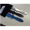 Image 2 : 3 THROWING KNIVES IN SHEATH