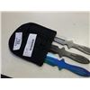 Image 3 : 3 THROWING KNIVES IN SHEATH