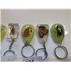 Image 2 : ENCASED BUG KEYCHAINS