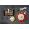 Image 1 : 3 VINTAGE CLOCKS - GENERAL ELECTRIC, VILLA ARNO AND OTHER