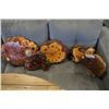 Image 1 : 5 BURL CLOCKS
