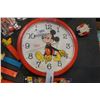Image 2 : QUARTZ LORUS MICKEY MOUSE CLOCK, PEZ DISPENSERS AND TOYS