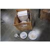 Image 1 : BOX OF COLLECTOR PLATES AND STANDS