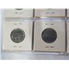 Image 2 : 8 CANADA 25 CENT COINS - 1886 SILVER, 1902 SILVER, 1914 SILVER, 1947 SILVER, 1956 SILVER, 1967 SILVE