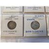 Image 2 : CANADA 10 CENT COINS - 1901, 1904, 1907, 1931, 1949, 1960, 1967, 1968