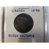 Image 2 : CANADA QUEEN VICTORIA 1 CENT COINS - 1876, 1884, 1890