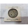Image 1 : CANADA SILVER 50 CENT PIECE 1881 QUEEN VICTORIA