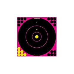 B/C SHT-N-C 12" PNK BULL TGT 100PK