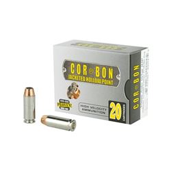 CORBON 10MM 165GR JHP - 20 Rds