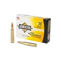 ARMSCOR 223REM 55GR FMJ - 20Rds
