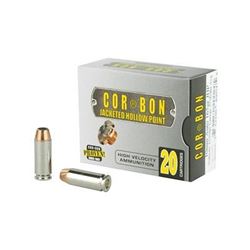 CORBON 10MM 165GR JHP - 20 Rds