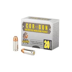 CORBON 9MM+P 125GR JHP - 20 Rds