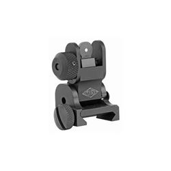 YHM FLIP REAR SIGHT BLK