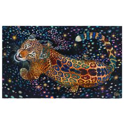 Vera V. Goncharenko- Original Giclee on Canvas "Strong Tiger"