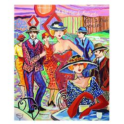 Patricia Govezensky- Original Acrylic on Canvas "Vecation in Paris"