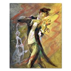 Lena Sotskova, "Allegro II" Original Painting, Oil on Canvas. Hand Signed and with COA.