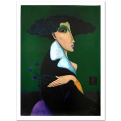 Sergey Smirnov (1953-2006), "Anna Pavlova" Limited Edition Mixed Media on Canvas (30" x 40"), Number