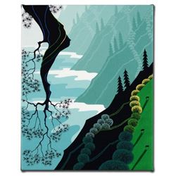 "Coastal Fir" Limited Edition Giclee on Canvas by Larissa Holt, Numbered and Signed. This piece come