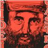 Image 2 : Steve Kaufman (1960-2010), "Fidel Castro" Limited Edition Hand Pulled Silkscreen on Canvas, Numbered