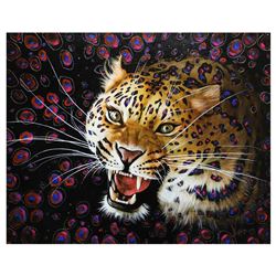 Vera V. Goncharenko- Original Giclee on Canvas "Angry"