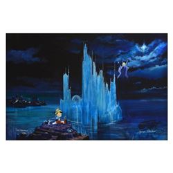 Peter (1913-2007) & Harrison Ellenshaw- "Blue Castle" Limited Edition Hand Embellished Giclee on Can