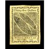 Image 2 : Continental Currency January 14, 1779 $35 Very Choice N 