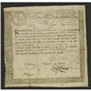 Image 1 : Massachusetts Treasury Certificate Mar. 1, 1781 Very Fi 