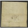 Image 2 : Massachusetts Treasury Certificate Mar. 1, 1781 Very Fi 