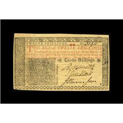 New Jersey March 25, 1776 12s Choice New. The bold sign 