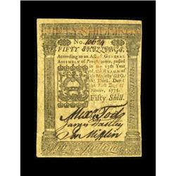 Pennsylvania October 1, 1773 50s Choice New. This farm 