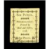 Image 2 : Pennsylvania April 25, 1776 6d Gem New. Not too many ge 
