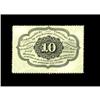 Image 2 : Fr. 1281 25c First Issue Very Choice New. This note is 