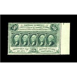 Fr. 1310 50c First Issue Gem New. This is an absolutely 