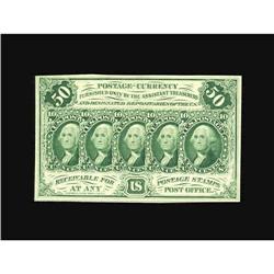 Fr. 1312 50¢ First Issue Very Choice New. A perfect Gem 