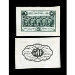 Fr. 1313SP 50¢ First Issue Wide Margin Pair Superb Gem 