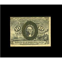 Fr. 1248 10c Second Issue Extremely Fine. A quick glanc 