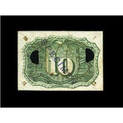 Milton 2E10R.4 10¢ Second Issue Experimental Gem New. 