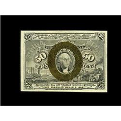 Fr. 1317 50c Second Issue Gem New. Utterly Superb from 