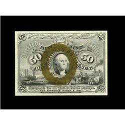 Fr. 1318 50c Second Issue Gem New. This is a lovely exa 