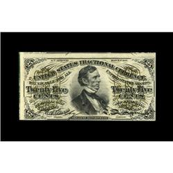 Fr. 1296 25c Third Issue Very Choice New. This note was 