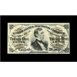 Fr. 1298 25c Third Issue Choice New. This is a bright, 