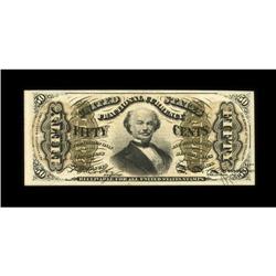 Fr. 1326 50c Third Issue Spinner Very Choice New. The t 