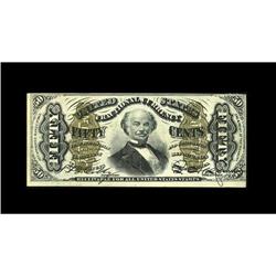 Fr. 1341 50c Third Issue Spinner Type II Extremely Fine 